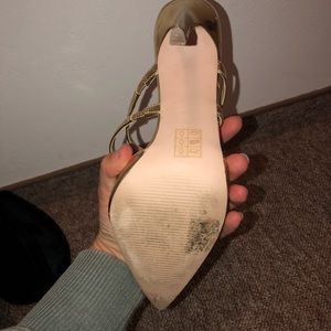 ASOS Shoes - ASOS gold mules ASOS Shoes - ASOS gold mules